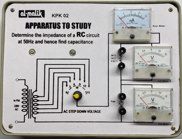 IMPEDANCE OF A (RC) CIRCUIT