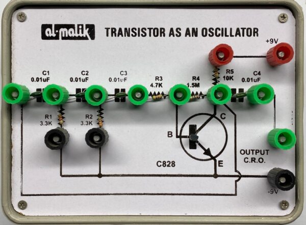 TRANSISTOR AS AN OSCILLATOR