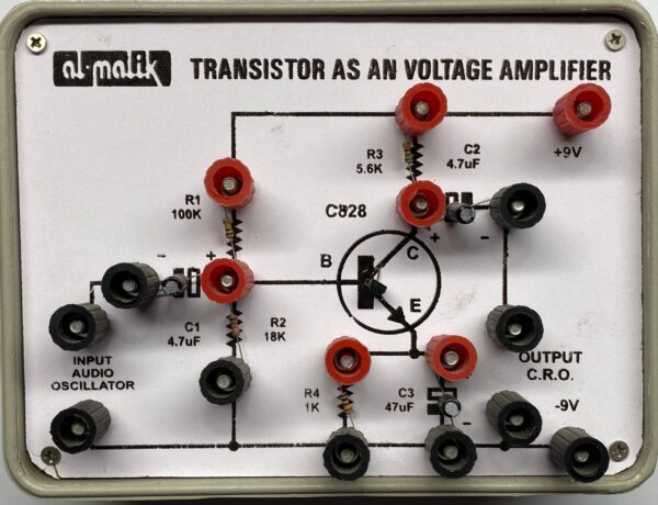 TRANSISTOR AS AN VOLTAGE AMPLIFIER